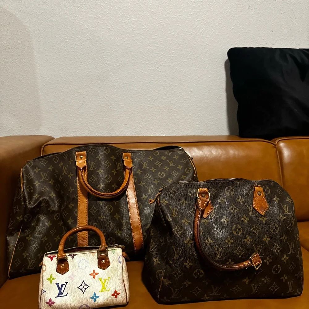 Louis Vuitton Monogram Handbag Set - Picture 1 of 12